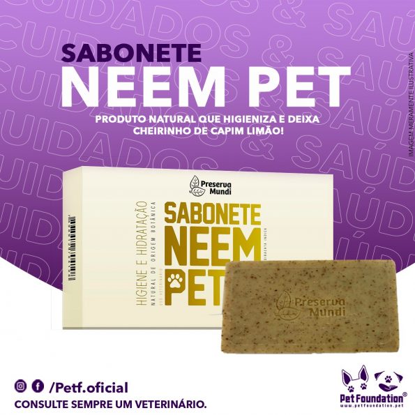 Sabonete Neem Pet - 120g