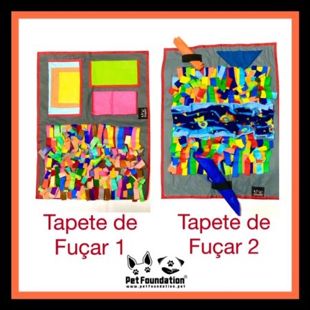 Tapete de Fuçar 1 e 2 - Pet Foundation
