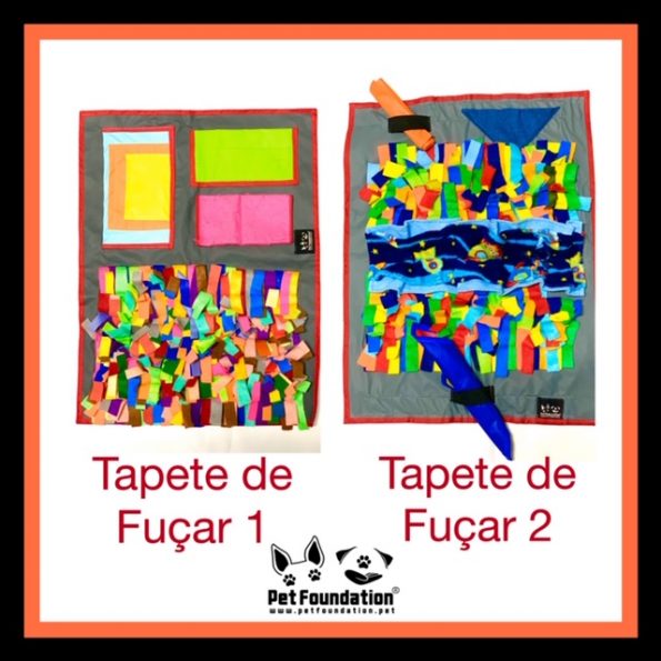 Tapete de Fuçar 1 e 2 - Pet Foundation