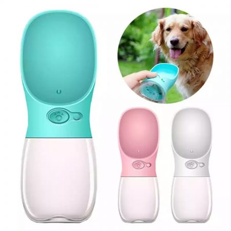 Garrafa de Agua Portatil 350 ml para Cães e Gatos