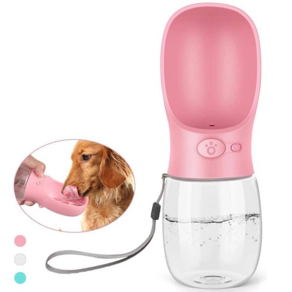 Garrafa de Agua Portatil 350 ml para Cães e Gatos