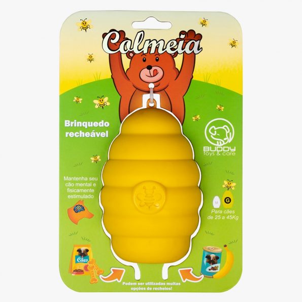 Brinquedo Recheável Colmeia - tam M
