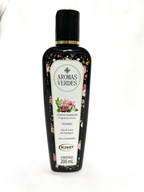 AROMAS VERDES - Condicionador Fragância Unica Vegano Ecovet
