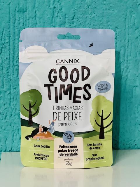 Cannix Good Times Tirinhas Macias Carne, Frango e Peixe - 65g